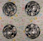 (4) Oem Chrysler 52038945 Chrome Center Caps Set Dodge Ram Dakota Durango. Fixed Price $137.50.