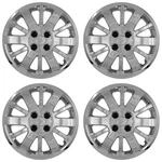 4 Chrome Bolt On 15" Lug Hub Caps Full For Cobalt Aveo R15 Steel Rim. Fixed Price $68.99.