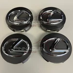 4PCS Lexus Dark Grey & Chrome Badge Logo 62MM Wheel Center Hub Caps 42603-30590. Fixed Price $17.99.