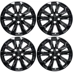 8PC 17" Gloss Black Snap-on Wheel Skins Hubcap Covers For 22-26 Corolla Cross. Fixed Price $148.99.