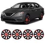 Set Of 4 16" Wheel Covers Full Rim Snap On Hub Caps For 2013-2019 Nissan Sentra. Fixed Price $50.99.