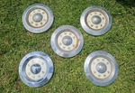 Set Of 1957-1959 Ford 10 " Dog Dish 4 Custom 300 Fairlane 500. Fixed Price $69.00.