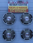 Four Vintage 1964 Oldsmobile 88 98 Jetstar Regency 14" Hubcaps Wheel Covers. Fixed Price $255.00.