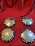 Set 1971-80 Ford Fairmont, Pinto, Mercury Bobcat Dog Dish Poverty Style Hubcaps. Fixed Price $53.72.