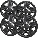 Set Of 4 Gloss Black 18" Impostor Wheel Skins For 07-21 Toyota Tundra Rim Covers. Fixed Price $89.95.
