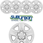 Fits 2006-2012 Toyota RAV4 # IMP-73X 17" 5 Spoke Chrome Wheel Skins SET/4. Fixed Price $108.99.