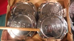 CG22 Ford Dog Dish Hub Caps Vintage Coke Bottle Style 1961-3 #C1TZ1130 F-100. Fixed Price $179.99.