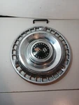 Vtg 1960'S Chevrolet Chevy Wheel Cover Hub Cap Red Black Double Flags Logo 14". Fixed Price $19.99.
