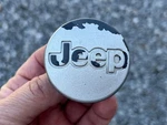 Jeep Wrangler Cherokee Oem Wheel Center Cap Silver 2" Diameter 5DY07TRMAB. Fixed Price $8.95.