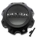 Ultra Motorsports A89-9778SBB Center Cap Matte W/black Logo 8-LUG. Fixed Price $39.00.