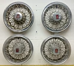 Oem Gm Set Of 14" Wire Hub Caps 4094B 22519903 83-88 Oldsmobile Cutlass (W485. Fixed Price $339.96.
