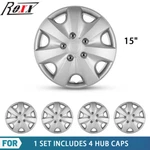 Set Of 4 15" Caps Full Covers Rim Lug Hubs For Steel Wheels. Fixed Price $39.99.
