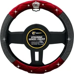 Crown Rhinestone Steering Wheel Cover For Women (red) - Sparkling Bling Design. Fixed Price $40.46.