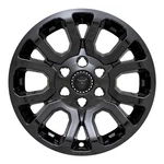 Coast To IWCIMP404BLK 18" 6 Double-spoke Snap-on Wheel Skin Black 4PC. Fixed Price $132.99.