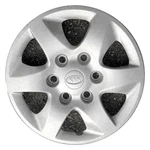 For Kia Sedona 2008-2010 Replace 16" Turbine-spoke Silver Wheel Cover. Fixed Price $51.46.
