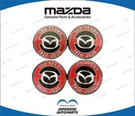 Mazda GENUINE100TH Anniversary Wheel Center Cap DJ15-37-190 X4. Fixed Price $392.00.