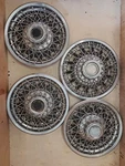 Set (4) 1979 1980 Gmc & Chevrolet Truck 14" Wire Spoke Hubcap Wheel Cover. Fixed Price $169.99.