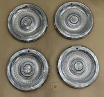 1980-1981 Pontiac Hubcaps 14" Wheel Covers Lemans Tempest Set Of. Fixed Price $103.45.
