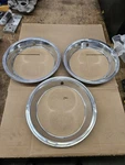 1968 - 1969 Camaro, Chevelle Rally Wheel 14X7 Outer Clip Trim Rings Gm, Set Of 3. Fixed Price $150.00.