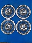 1965-67 Ford / Mercury 15" Wire Wheel Covers Set. Fixed Price $495.00.