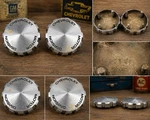 Vintage Oem Chevrolet Motor Division Wheel Center Caps Set Of 2 4 Lug Gm 71-76. Fixed Price $29.99.