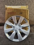(qty 4) Bdk KT1042-16S/L(N) Abs Hubcaps Silver 8 Spoke 16" For Toyota Corolla. Fixed Price $50.00.