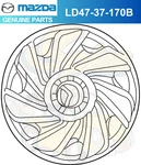 2002-2006 Mazda Mpv Wheel Cover Hub Cap Silver With Logo LD47-37-170B. Fixed Price $158.80.