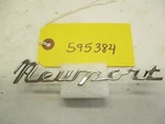 1953 Chrysler Newport Sail Panel Script Oem. Fixed Price $30.00.