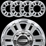 2017-19 Ford F250 F350 Xlt Super Duty 18" Chrome Wheel Skins Rim Covers Hub Caps. Fixed Price $99.99.