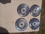 1957-59 Ford Thunderbird, Ranchero, Fairlane Hubcaps. Fixed Price $199.00.